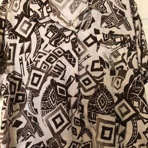 Camp shirt - linen, size 3